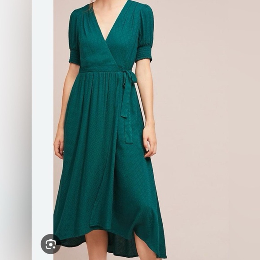 Anthropologie Maeve Brianne Wrap Dress